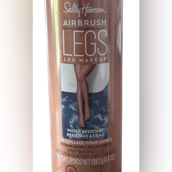 Sally Hansen Airbrush Legs Leg Makeup Medium Glow NEW in Packaging 4.4oz No box - Picture 4 of 4